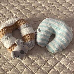 Kids Koala Neck Pillow Set - Brown, Gray, and Blue